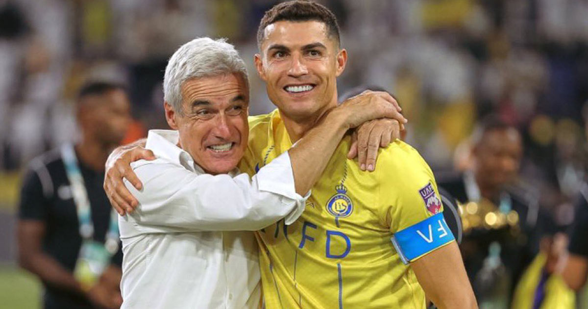 صورة لويس كاسترو مع رونالدو