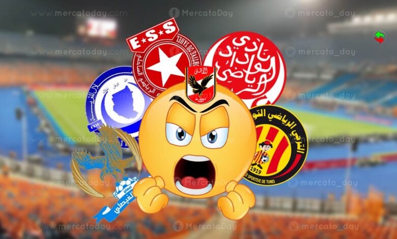 شعار أندية الترجي والنجم والهلال السوداني والفيصلي الأردني والأهلي