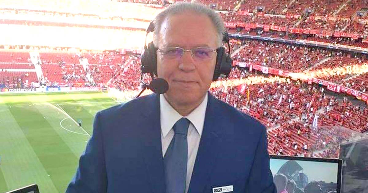 صورة رؤوف خليف المعلق الرياضي التونسي