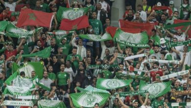 جمهور نادي الرجاء المغربي