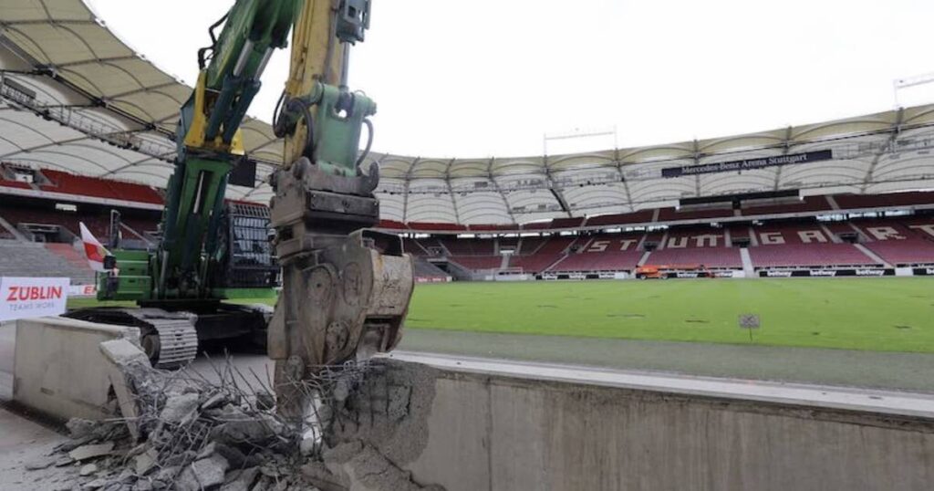 اصلاحات في ملعب شتوتغارت آرينا