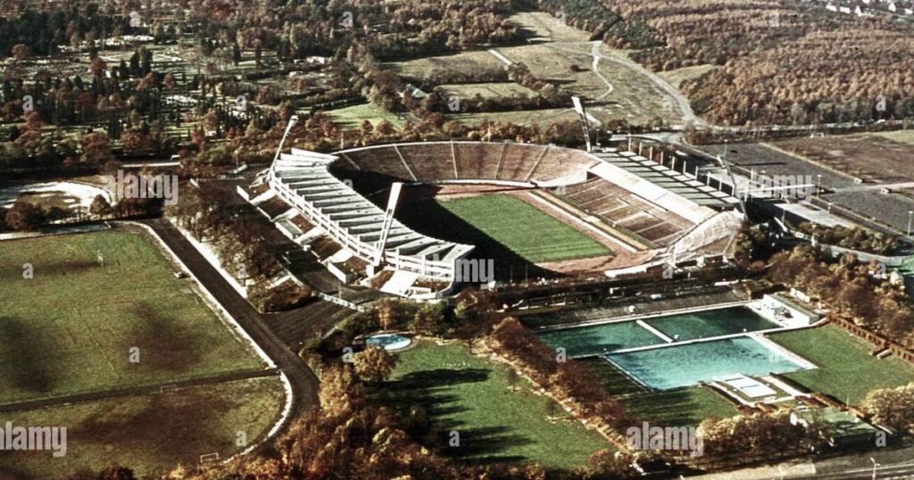 ملعب فولكس بارك هامبورغ في عام 1974