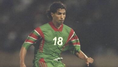 يوسف شيبو بقميص منتخب المغرب