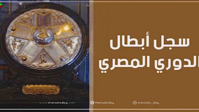 سجل أبطال الدوري المصري الممتاز عبر التاريخ