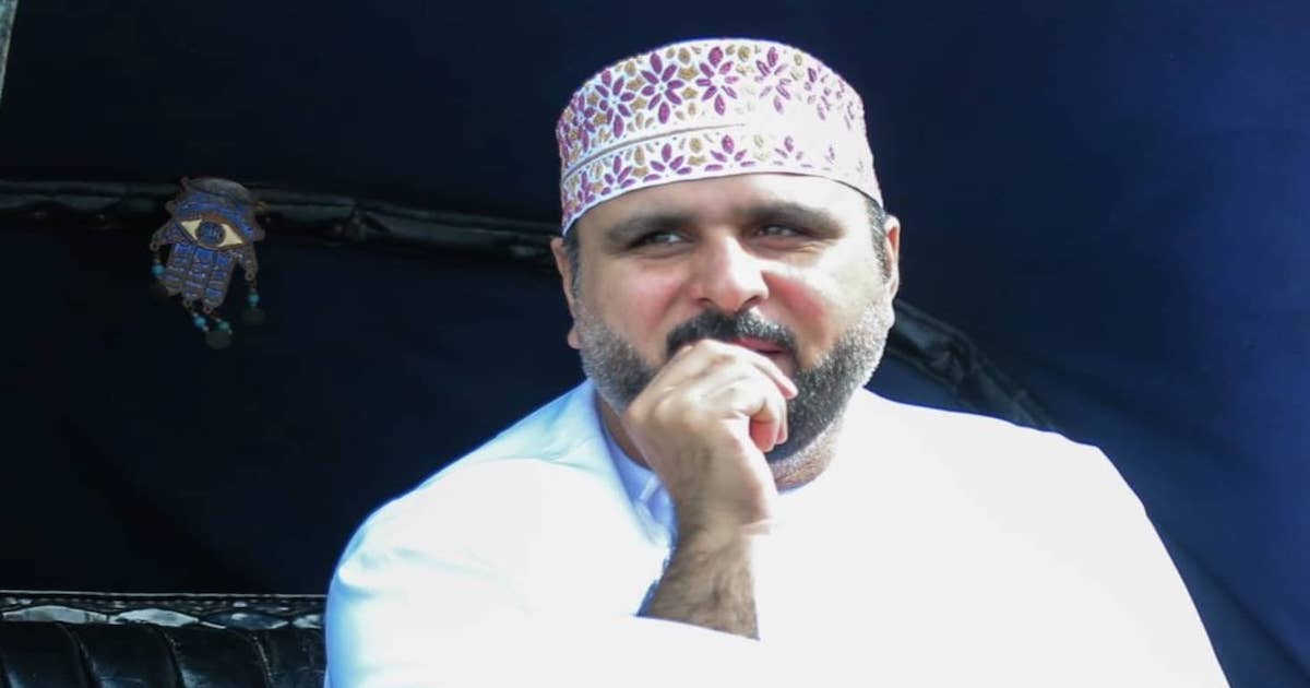 خليل البلوشي أثناء رحلته إلى الاسكندرية