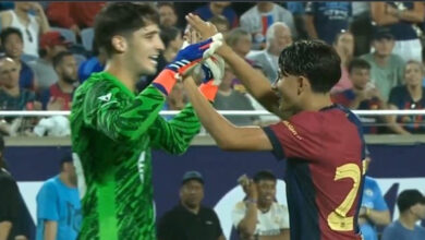 أسترالاغا يُهدي برشلونة فوزاً مستحقاً على مان سيتي في الولايات المتحدة