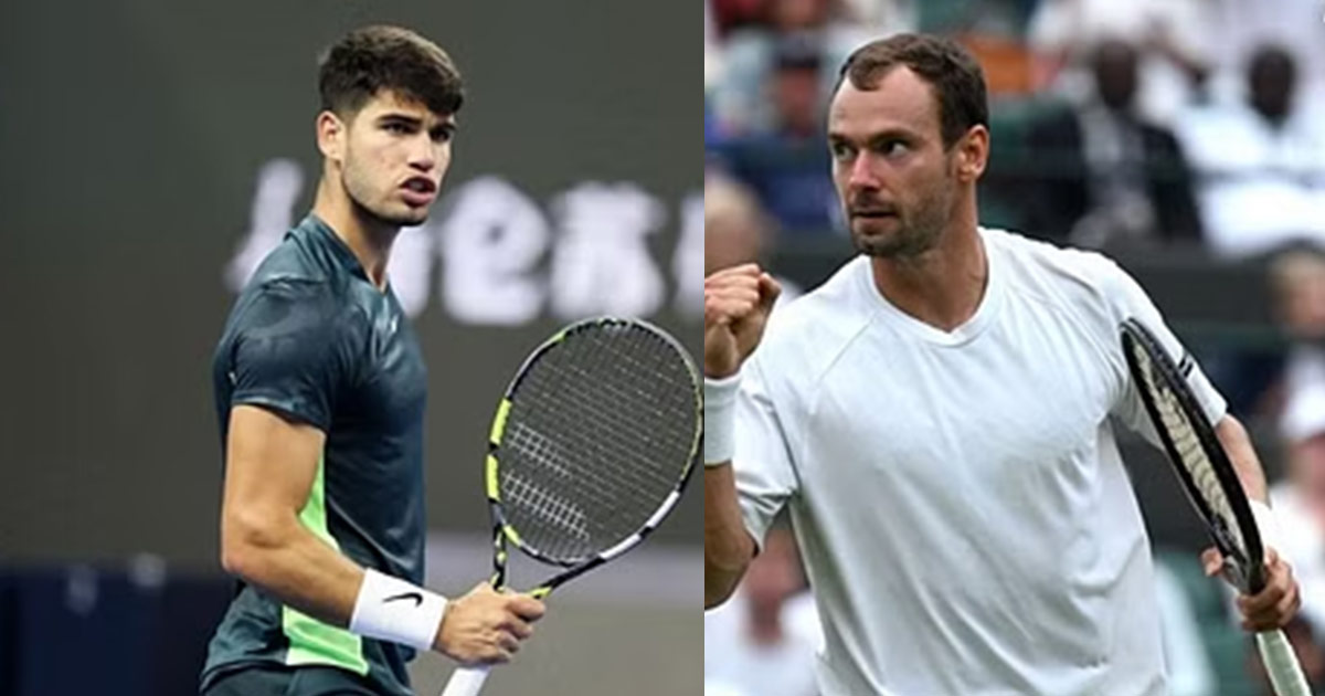 تنس.. ألكاراز يواصل مشواره في دورة الألعاب الأولمبية بالفوز على سافيولين