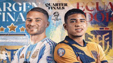 نتيجة مباراة الأرجنتين والإكوادور في ربع نهائي كوبا أميركا 2024