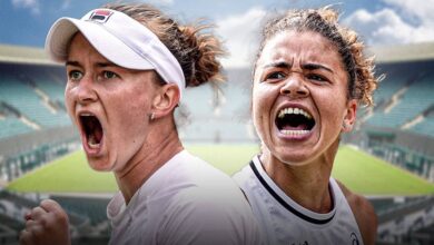 تنس.. نتيجة مباراة جاسمين باوليني وباربورا كريتشيكوفا في نهائي ويمبلدون