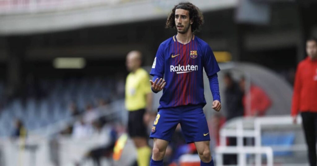 مارك كوكوريا بقميص برشلونة