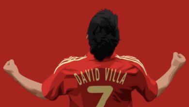 دافيد فيا هداف إسبانيا التاريخي