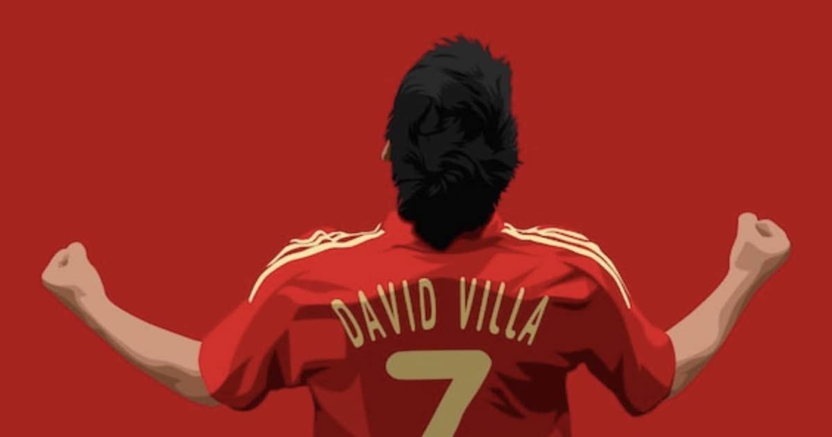 دافيد فيا هداف إسبانيا التاريخي