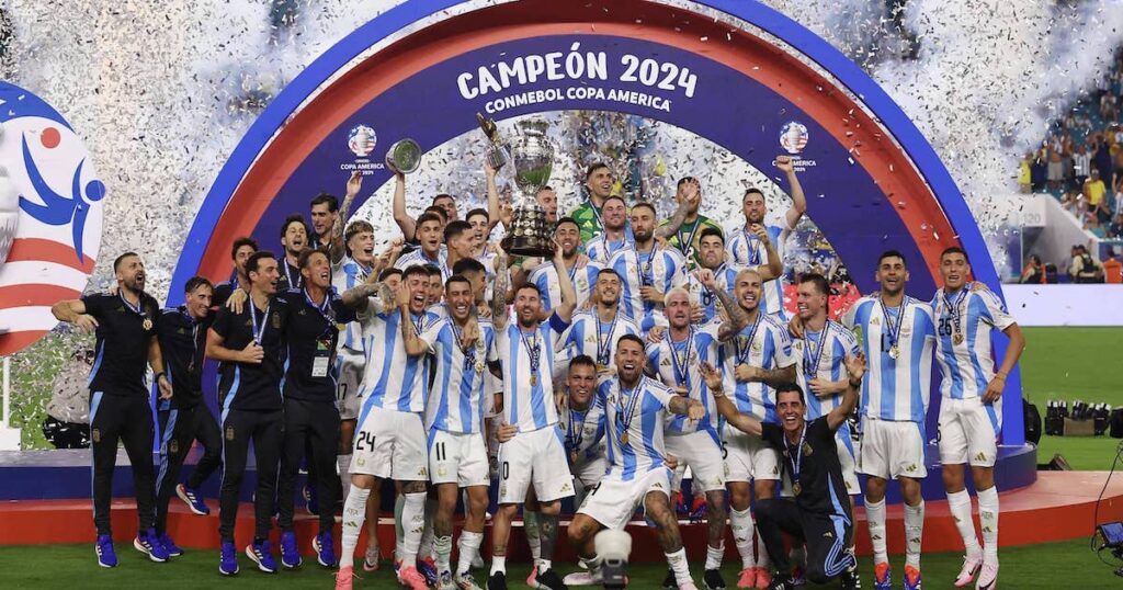 منتخب الأرجنتين بطلاً لكوبا أميركا للمرة 16 في التاريخ