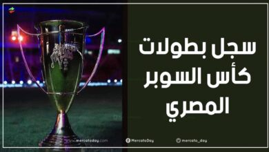 سجل أبطال كأس السوبر المصري عبر التاريخ منذ النسخة الأولى عام 2001