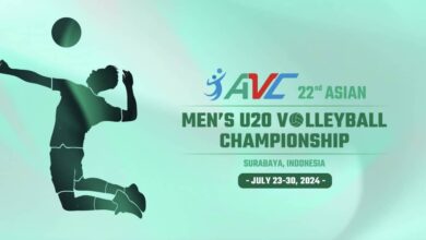 كرة طائرة.. شعار بطولة كأس آسيا 2024 تحت 20 سنة في إندونيسيا