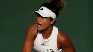 تنس.. مباشر نتيجة مباراة ميار شريف وكارولين وزنياكي في أولمبياد باريس 2024