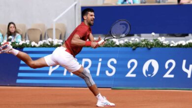 تنس.. مباشر نتيجة مباراة نوفاك دجوكوفيتش وماثيو ايبدين في أولمبياد باريس 2024