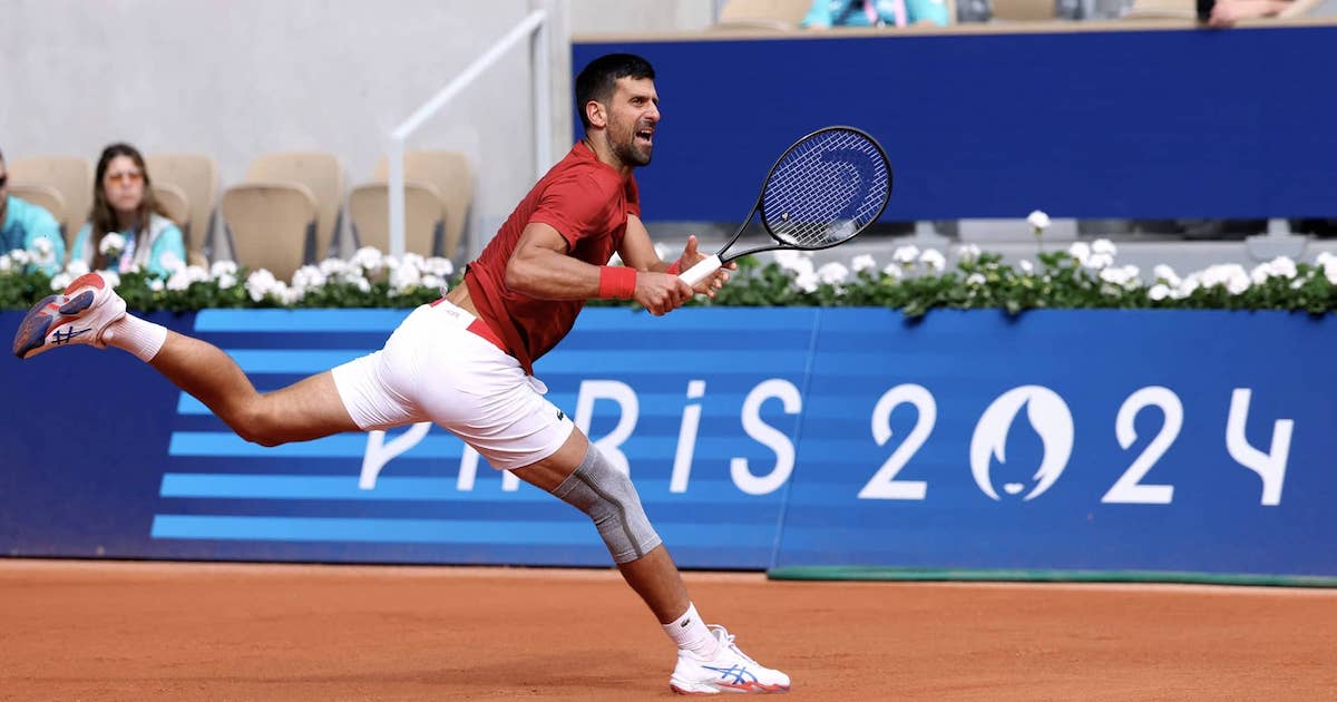 تنس.. مباشر نتيجة مباراة نوفاك دجوكوفيتش وماثيو ايبدين في أولمبياد باريس 2024