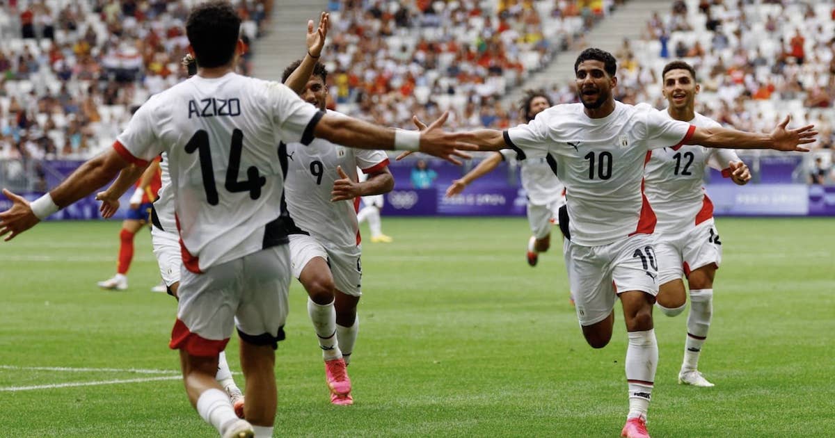 مصر تفترس إسبانيا بثنائية إبراهيم عادل وتعبر لربع نهائي أولمبياد باريس