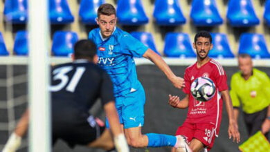 الهلال السعودي ينتصر على العربي القطري ودياً بثنائية ديلغادو والدوسري