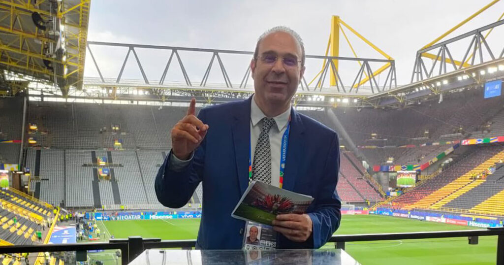 عصام الشوالي يقدم احصائية بعدد المباريات التي علق عليها طوال مشواره