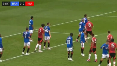 مانشستر يونايتد يهزم رينجرز بثنائية ديالو وهوغيل قبل السفر إلى أمريكا