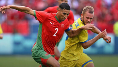 بعشرة لاعبين.. أوكرانيا تصدم المغرب وتُشعل المجموعة