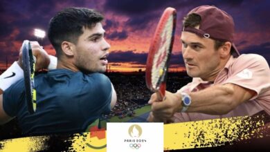 تنس مباشر.. نتيجة مباراة كارلوس ألكاراز وتوني بول في أولمبياد باريس 2024