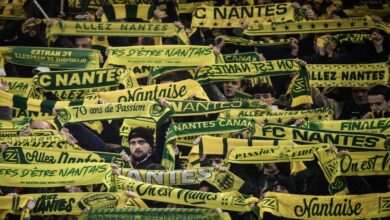 جمهور نادي نانت الفرنسي