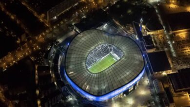 صورة من أعلى ملعب مارسيليا فيلودروم Vélodrome