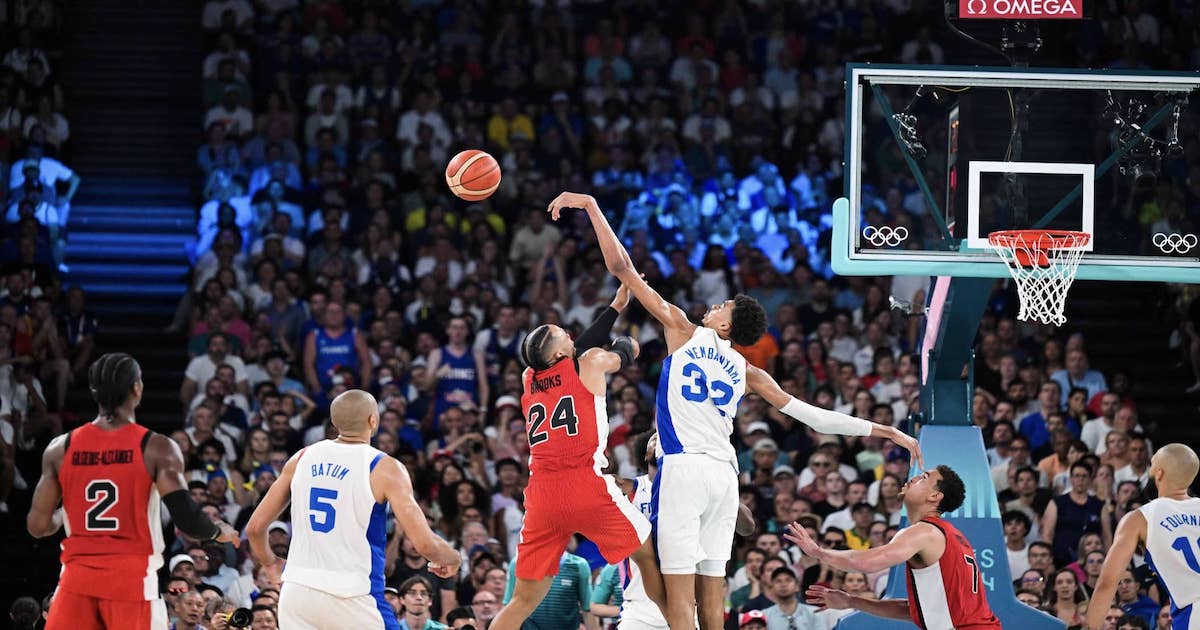 سلة فرنسا تهزم كندا في ربع نهائي أولمبياد باريس 2024