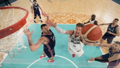 كرة سلة صربيا تتجنب ريمونتادا ألمانيا وتظفر بالميدالية البرونزية في أولمبياد باريس