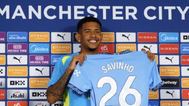 سافينيو لاعب نادي مان سيتي الجديد في صيف 2024