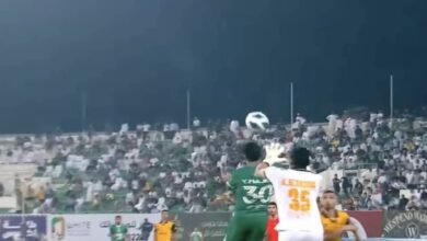 يوسف ناصر يُعزز تصدر العربي لدوري زين الكويتي برأسية ماكرة في القادسية