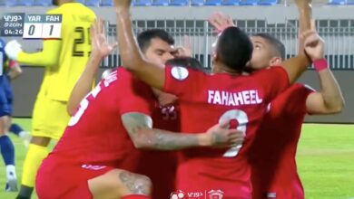 الفحيحيل يتقدم على اليرموك في الدوري الكويتي