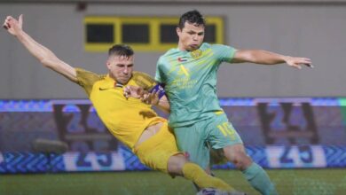 اتحاد كلباء يُباغت الوصل ويخطف منه نقطة ثمينة في افتتاح الدوري الإماراتي 2025-24