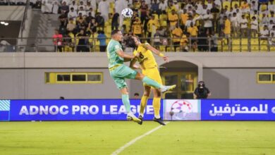 نتائج الجولة الأولى من الدوري الاماراتي موسم 2025-2024