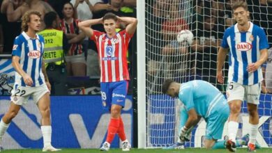 إصرار سيميوني على الدفاع يُكلف أتلتيكو مدريد نقطتين جديدتين