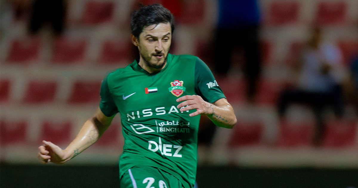 شباب الأهلي يهزم عجمان بثنائية أزمون في كأس الرابطة الإماراتية