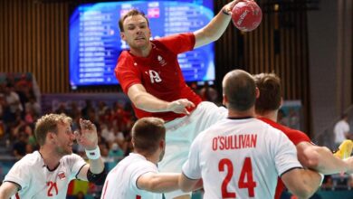 كرة يد.. الدنمارك تحصد العلامة الكاملة في مجموعات أولمبياد باريس 2024