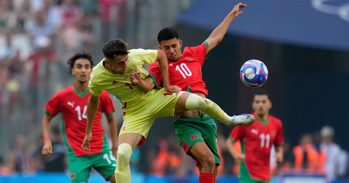اسبانيا تنتقم من المغرب وتنافس على ذهبية دورة الألعاب الأولمبية للمرة الثانية توالياً