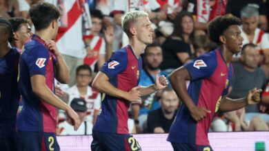 أولمو لا يترك مجالاً للشك ويمنح برشلونة ثلاث نقاط ثمينة في أول ظهور