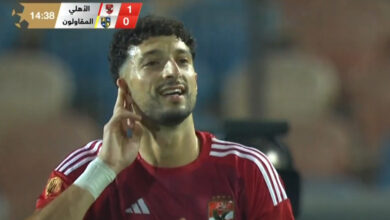 الهاتريك الأول لوسام.. الأهلي يقطع شوطاً كبيراً نحو حسم اللقب بفوزٍ كبير على المقاولون