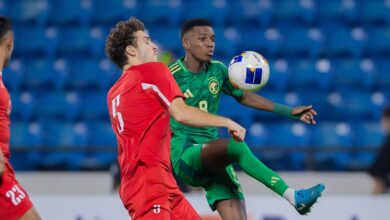 السعودية تنجح في اختبار فلسطين بتصفيات كأس آسيا للشباب