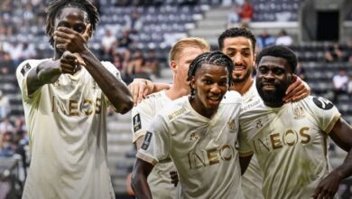 بمشاركة عبد المنعم.. نيس المنقوص يسحق أنجيه برباعية في الليغ آ