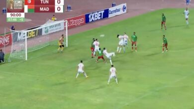 رأسية فرجاني ساسي في الوقت الميت تقود تونس لهزيمة مدغشقر في تصفيات كأس إفريقيا