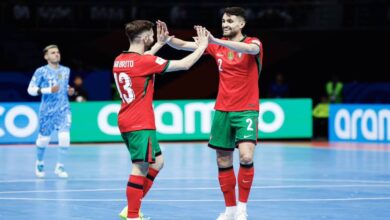البرتغال تتذوق معاناة المغرب للتغلب على طاجيكستان في كأس العالم لكرة القدم للصالات