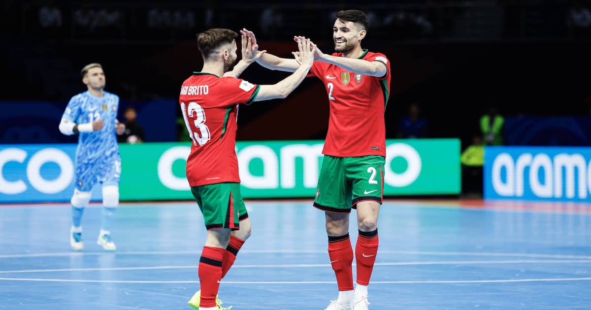 البرتغال تتذوق معاناة المغرب للتغلب على طاجيكستان في كأس العالم لكرة القدم للصالات