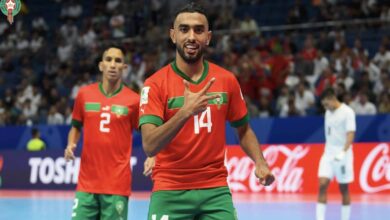 لاعب منتخب المغرب للفوتسال إدريس الرايس الفني
