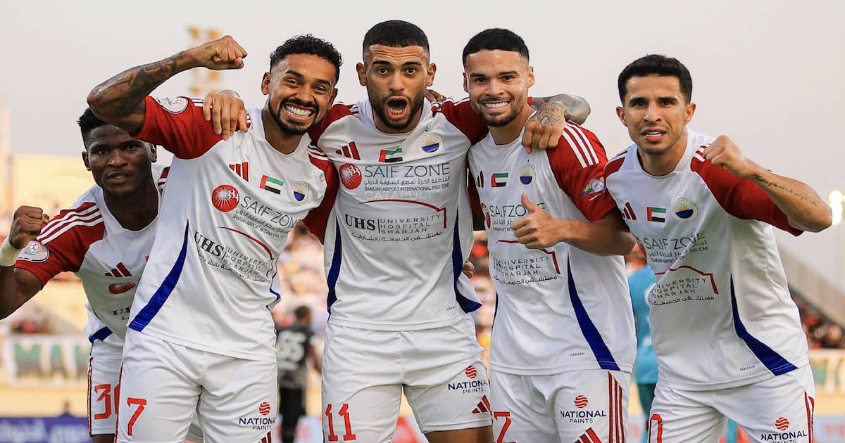 في حضور النني.. الشارقة يتلاعب بالجزيرة ويهزمه 4-0 في الدوري الإماراتي